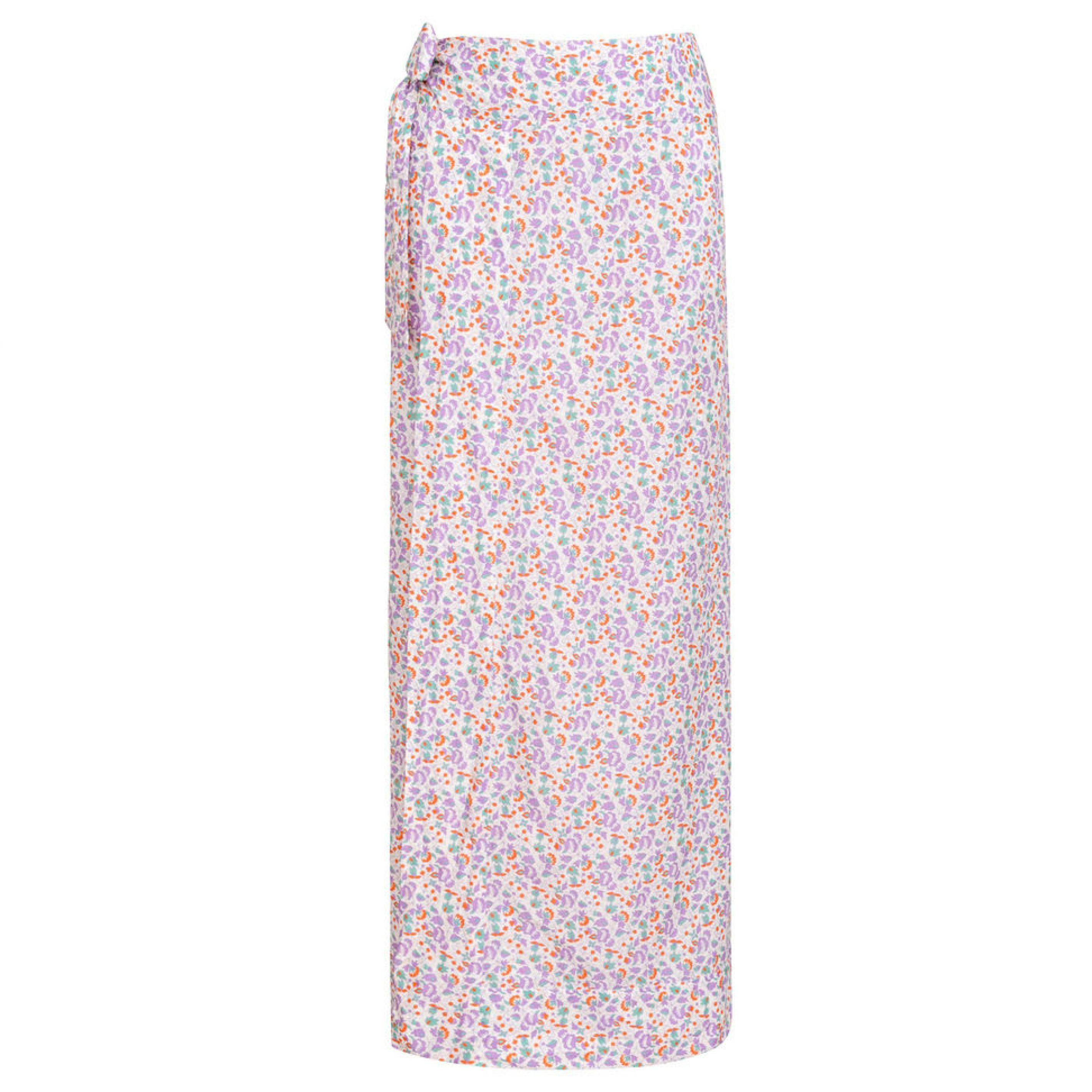 women's orchid floral pareo