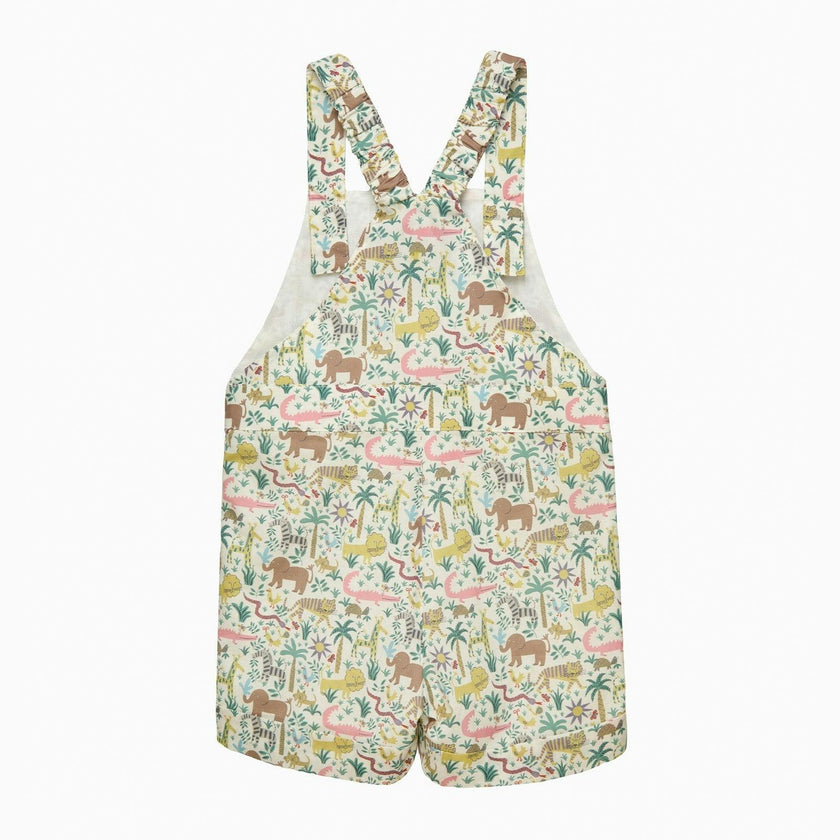 Baby Atticus Bib Shorts in Jungle