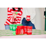 Santa Pong Christmas Toss Game Set (12ct cups)