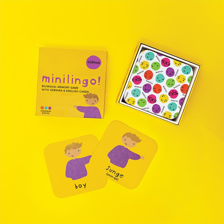 Minilingo, German/English Flashcards