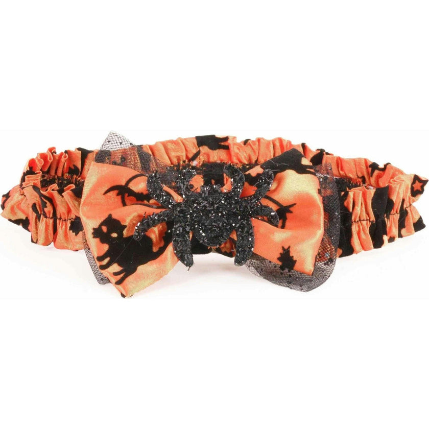 MAO WITH SPARKLE SPIDER HEADBAND, Orange