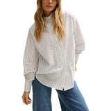 Dapper Double Placket Stripe Shirt