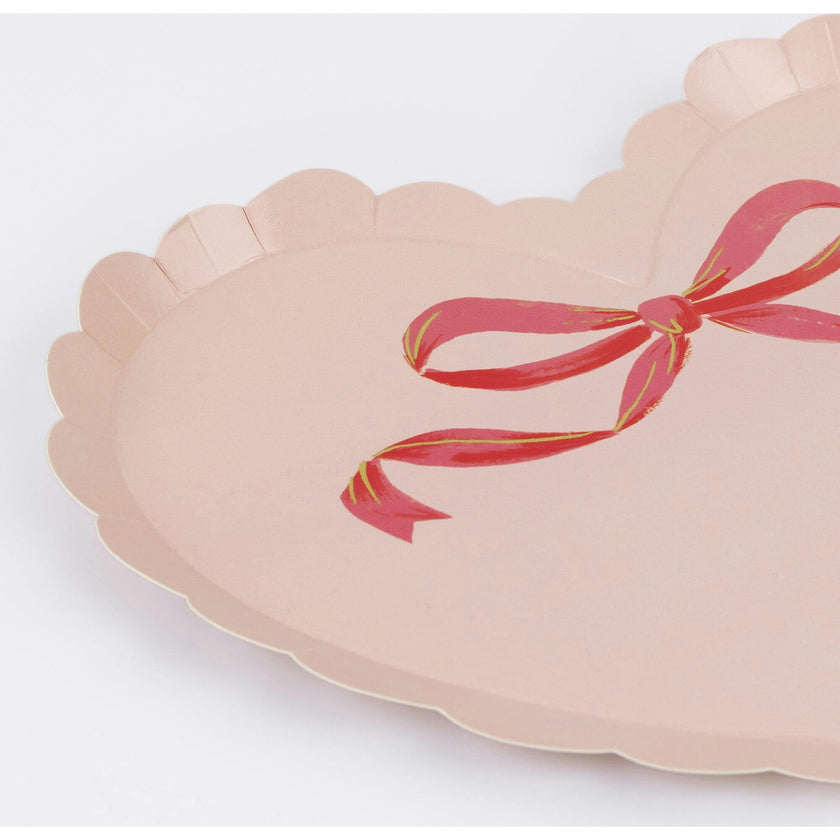 Coquette Heart Plates