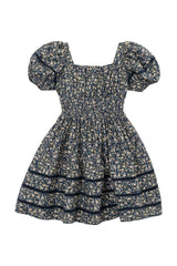 Mini Brooklyn Dress in Navy Dainty Floral