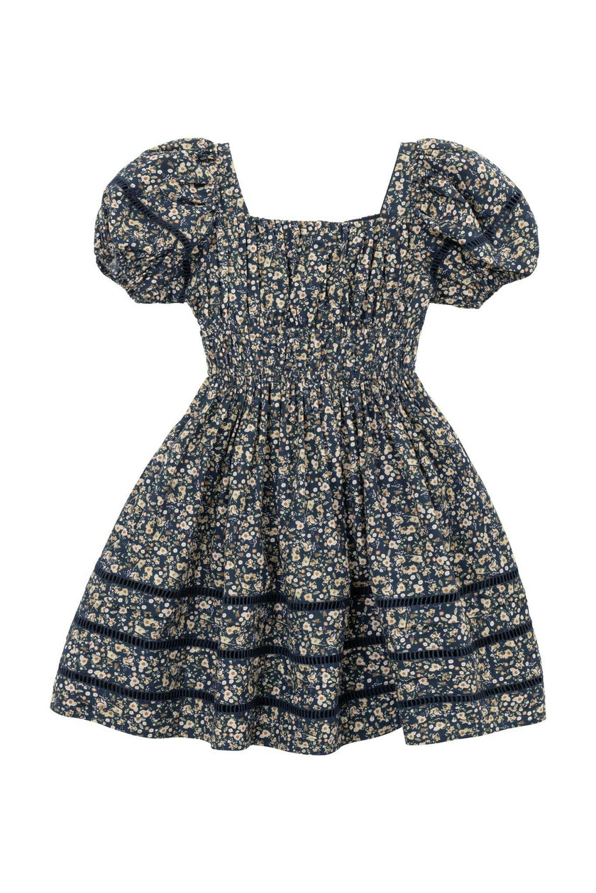 Mini Brooklyn Dress in Navy Dainty Floral