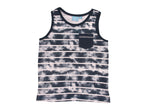 Harley Burnout Stripe Tank Boy