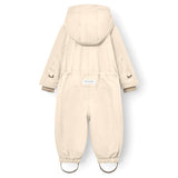 MINI A TURE MATWISTI fleece lined snowsuit. GRS - ANGORA CREAM