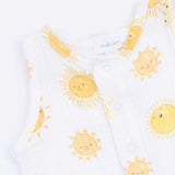 Happy Suns - Sleeveless Shortie Romper