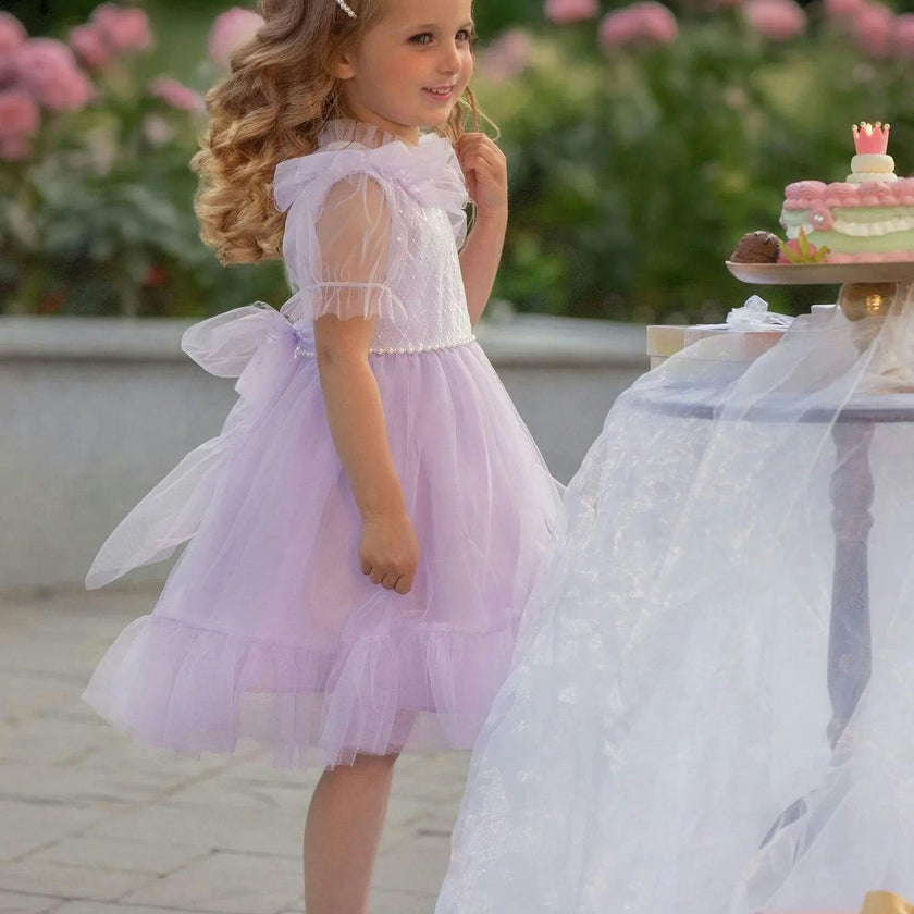 Dreamy Lilac Princess Dress