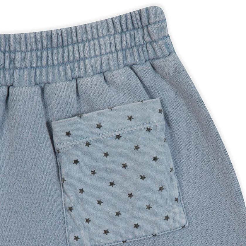 BONTON Lolo Star Pocket Shorts - Bleu Bebe