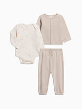 Organic Infant Layette Winter Top and Pant Bundle