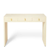 Shagreen Vanity Table and Stool Set