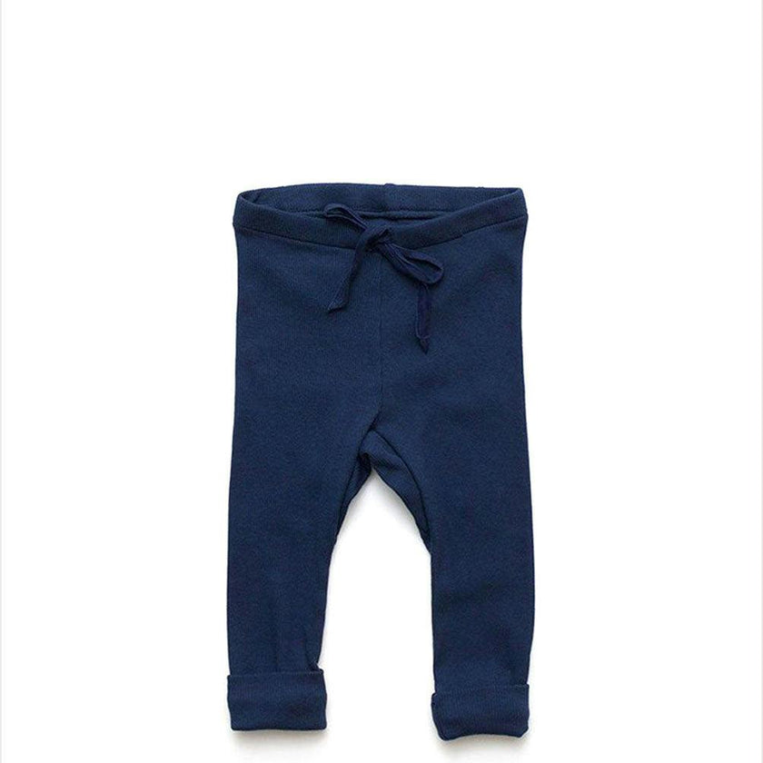 Rib Baby Legging Navy