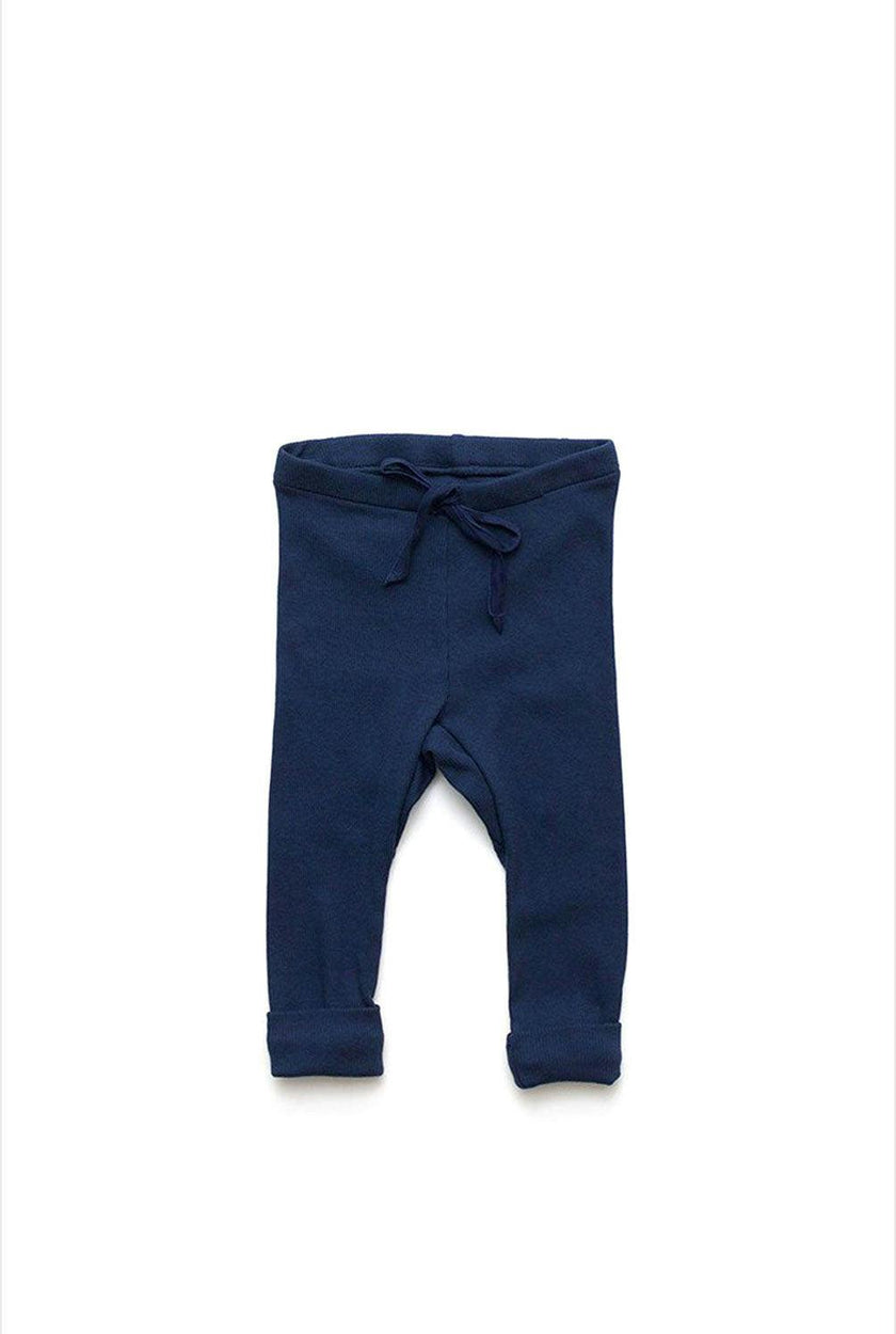 Rib Baby Legging Navy