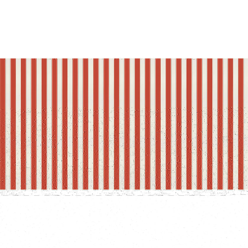 Red Striped Tablecloth