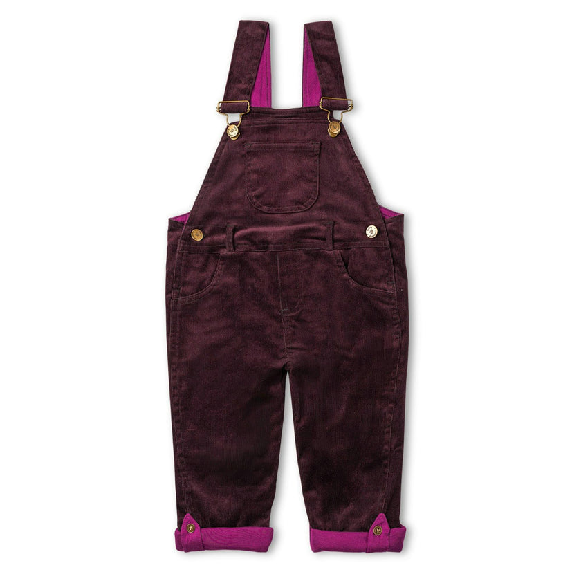 Elderberry Corduroy Overalls