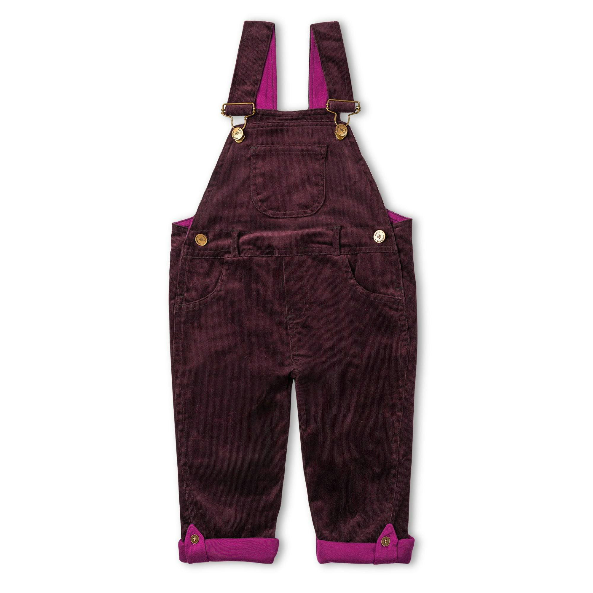 Elderberry Corduroy Overalls
