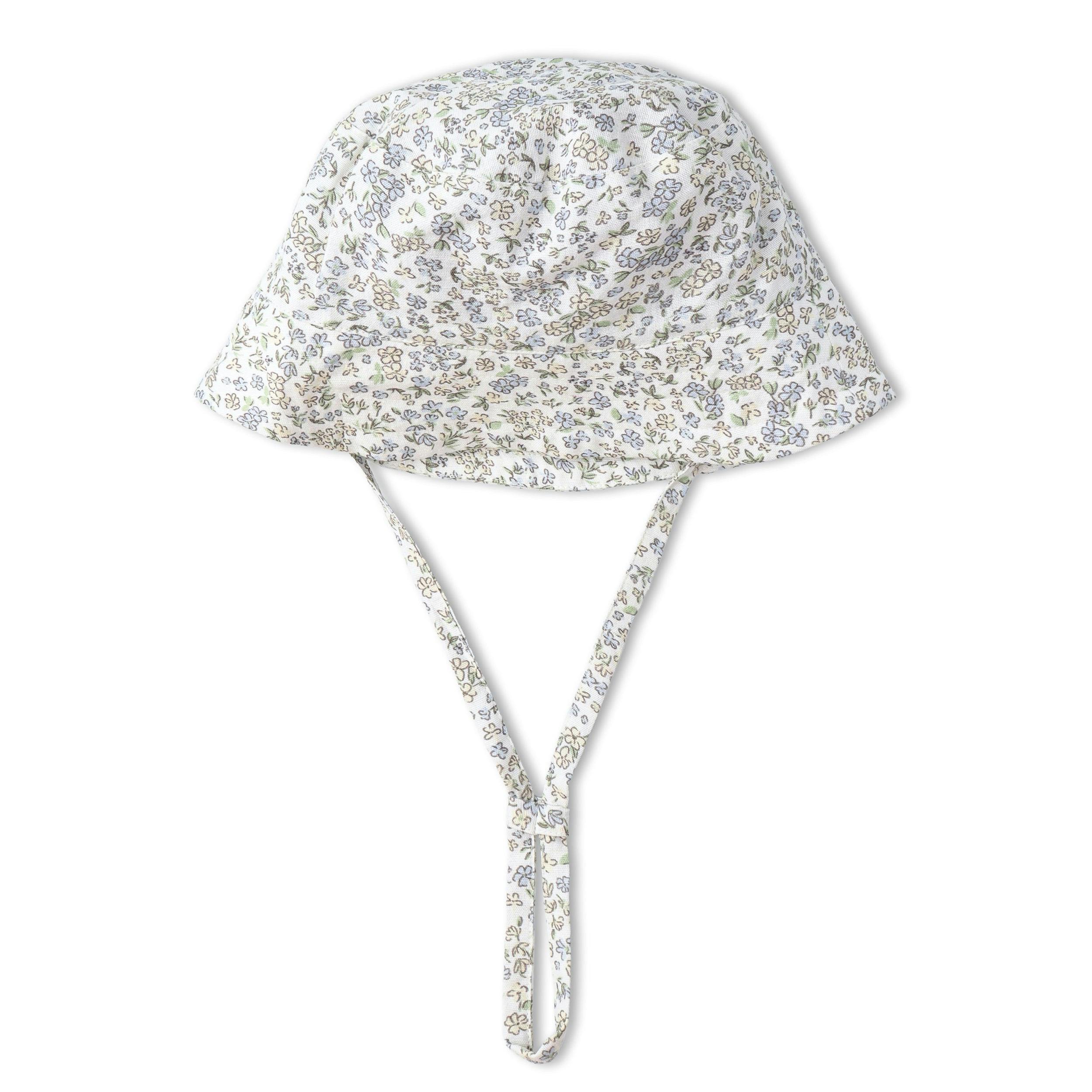 Organic Bucket Sun Hat - Tulle Floral