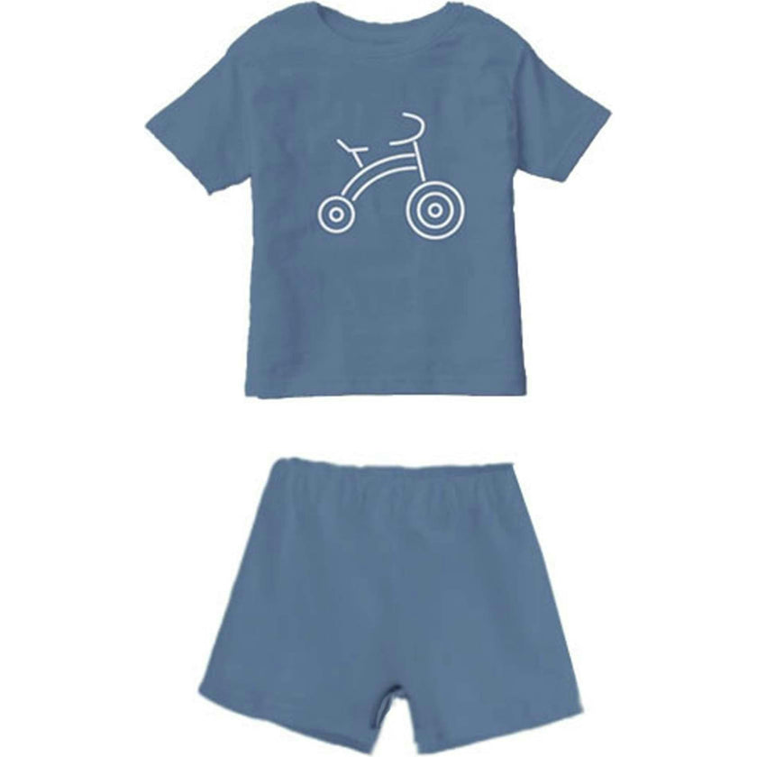 T-shirt & Short Set, Blue