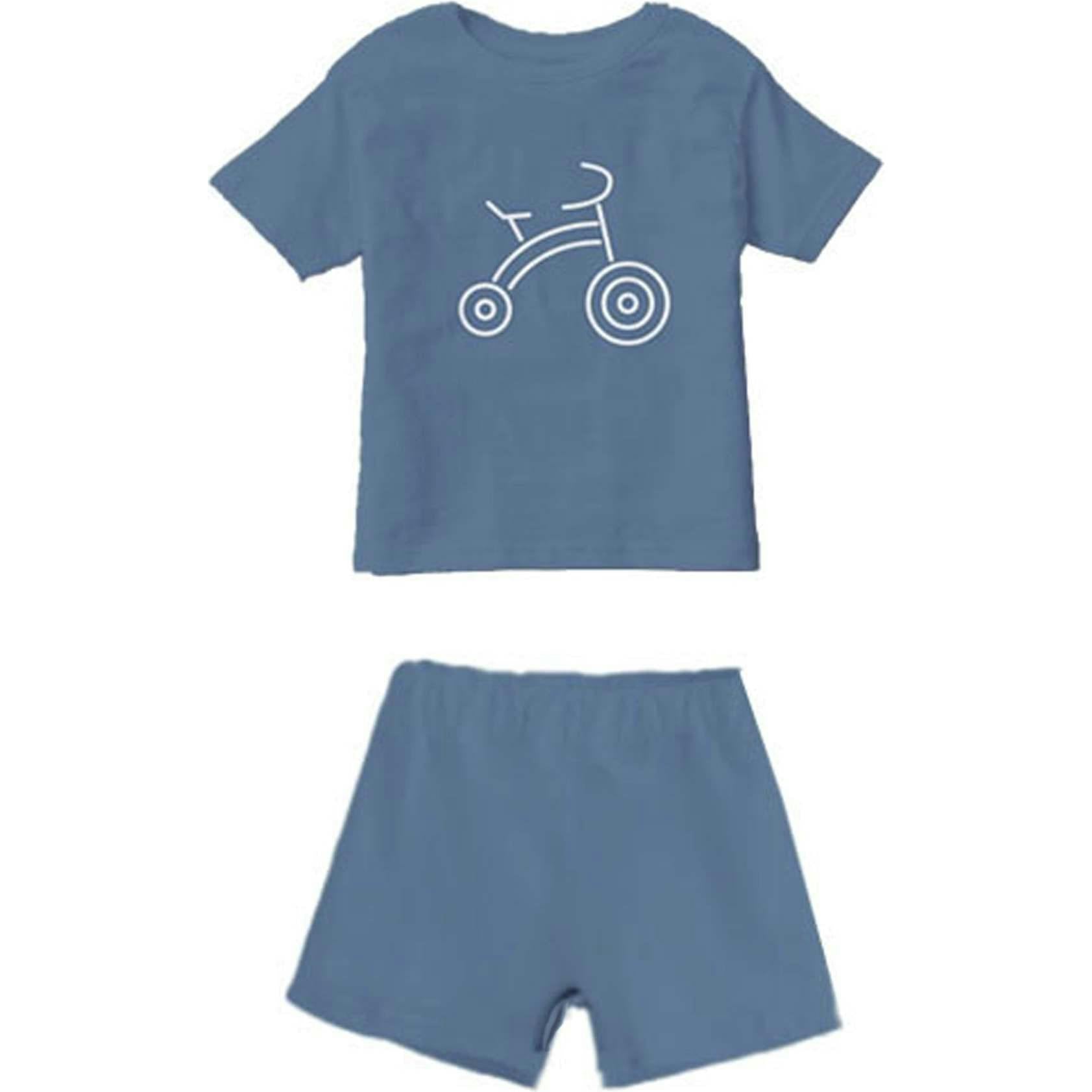 T-shirt & Short Set, Blue