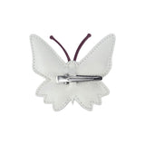 Zaza Sky Hairclip | Butterfly | Powder Metallic Nubuck