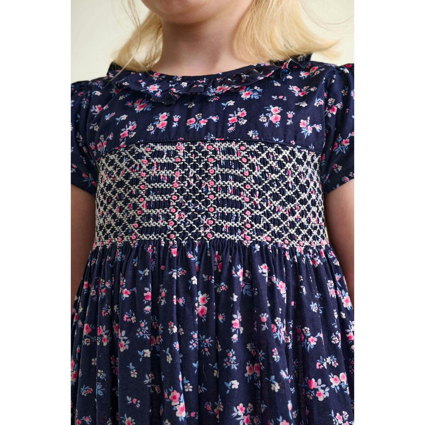 Smocked Girls Dress Mary