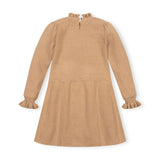 Organic Ruffle Edge Sweater Dress