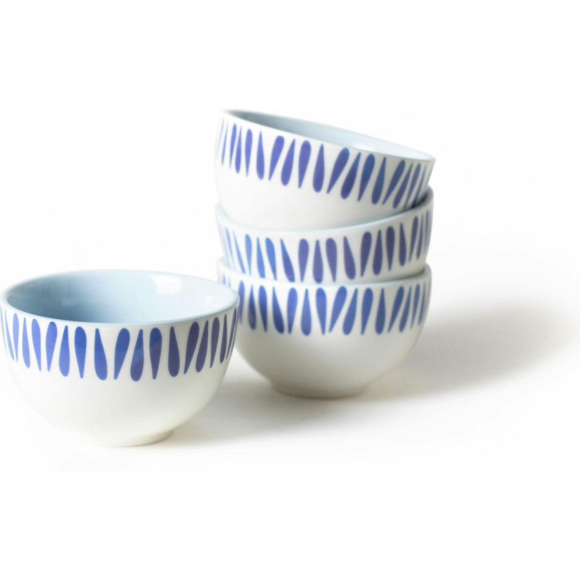 Iris Blue Drop Small Bowl