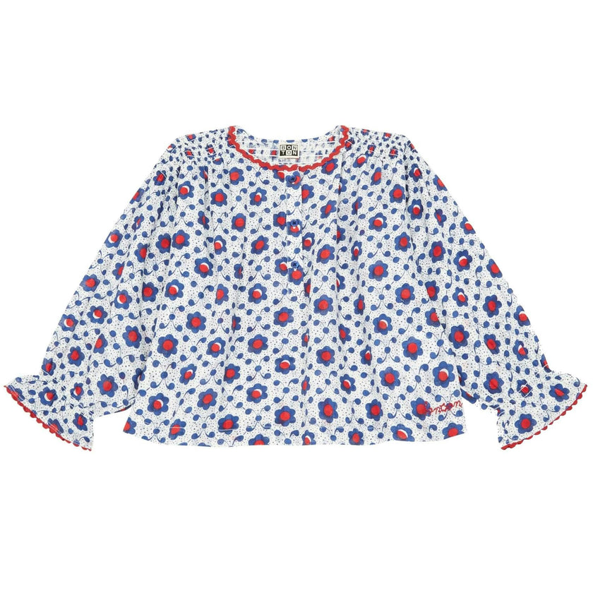 BONTON Earthenware Floriane Floral Blouse