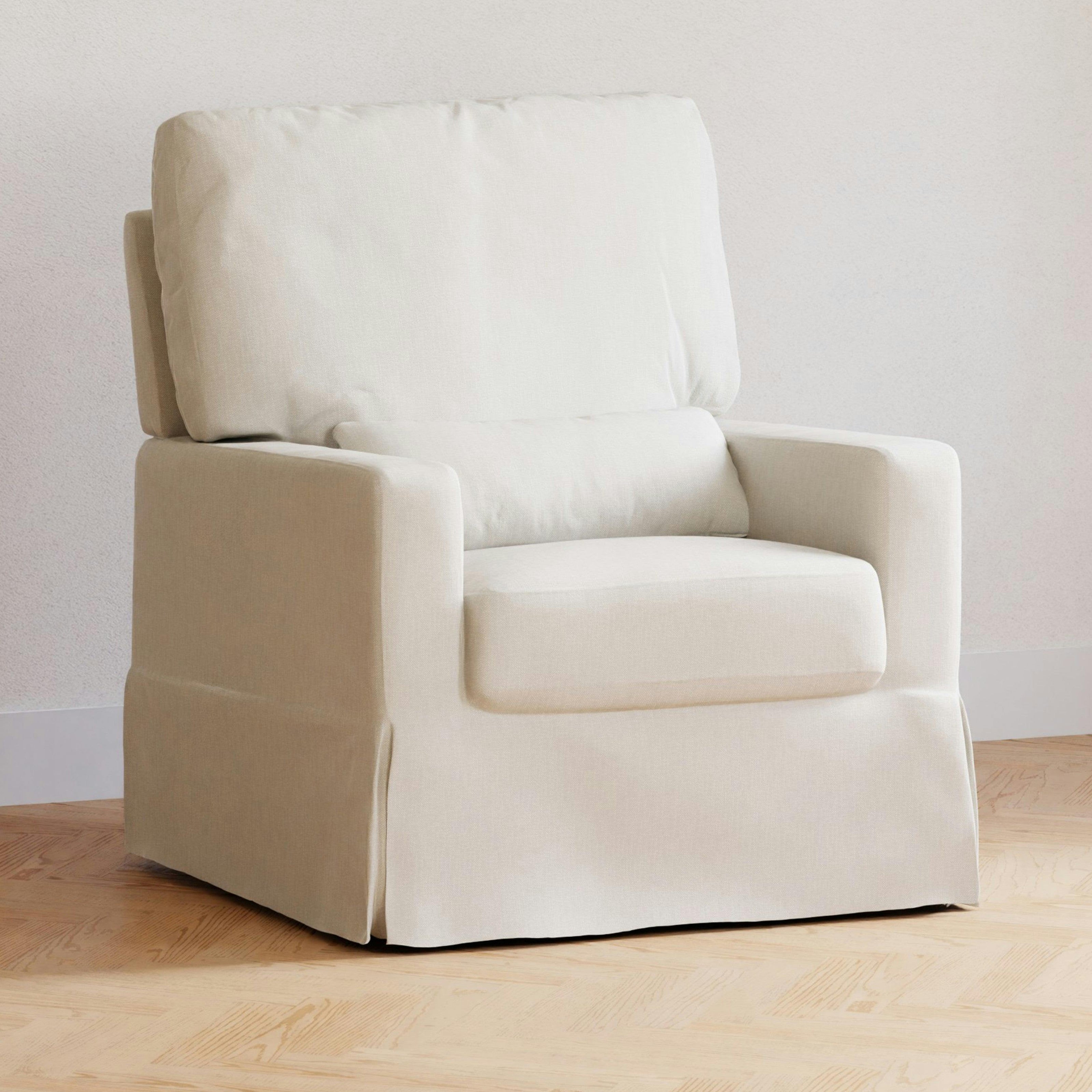 Namesake Crawford Pillowback Comfort Swivel Glider