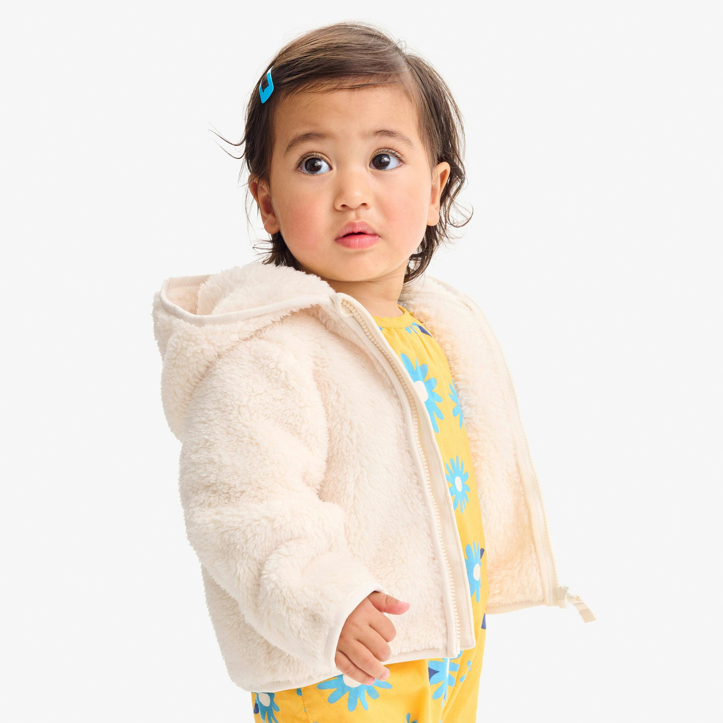 Baby teddy fleece jacket