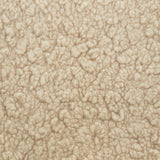 Mushroom Pouf in Chai Shearling
