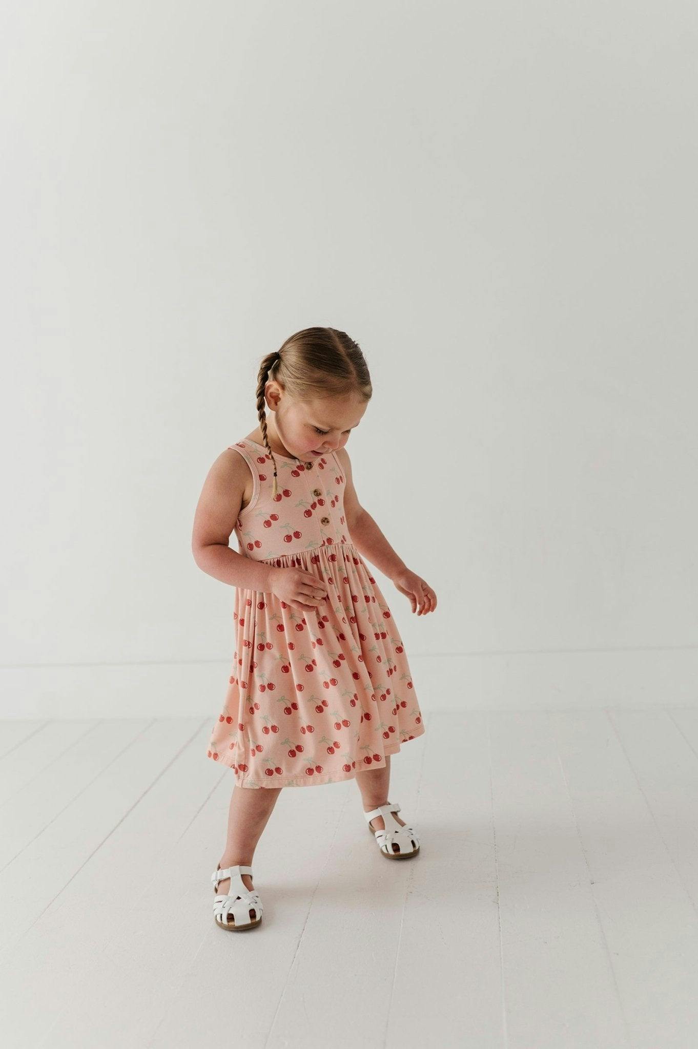 Girl's Henley Tank Dress