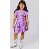 Girls Hi-shine Tiered Skirt