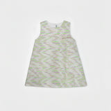 Celena Girl Dress Sleeveless, Lilac Pistachio