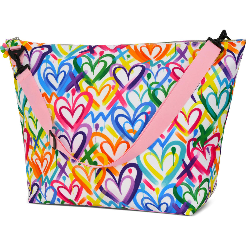COREY PAIGE HEARTS WEEKENDER BAG