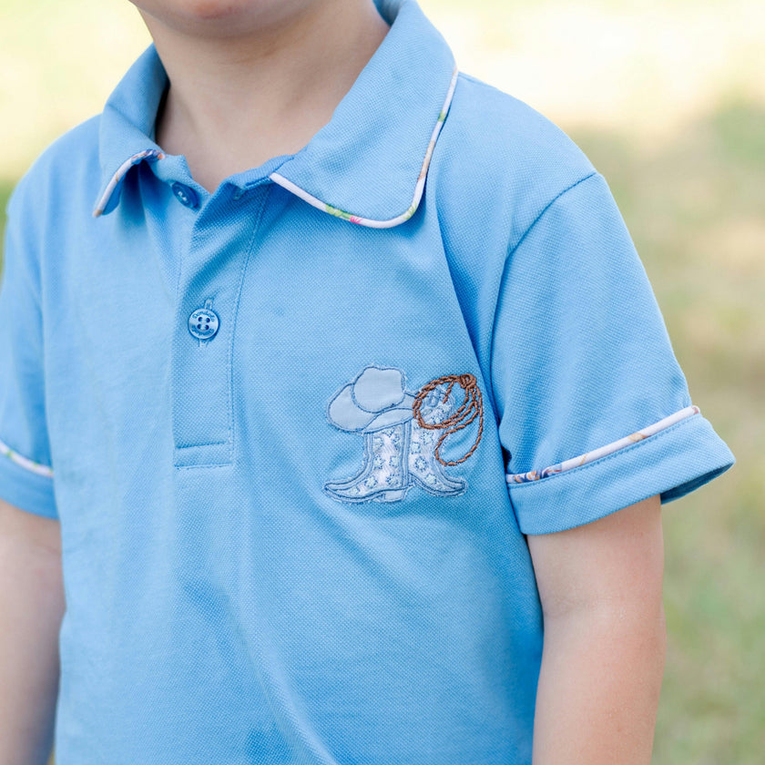 Jackson Boy Polo Set - Rodeo