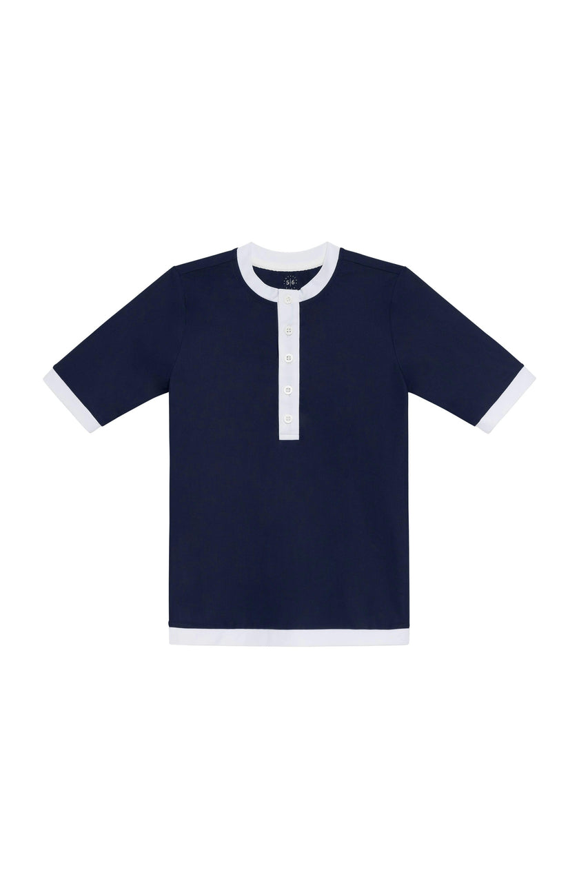 Girls Henley Top
