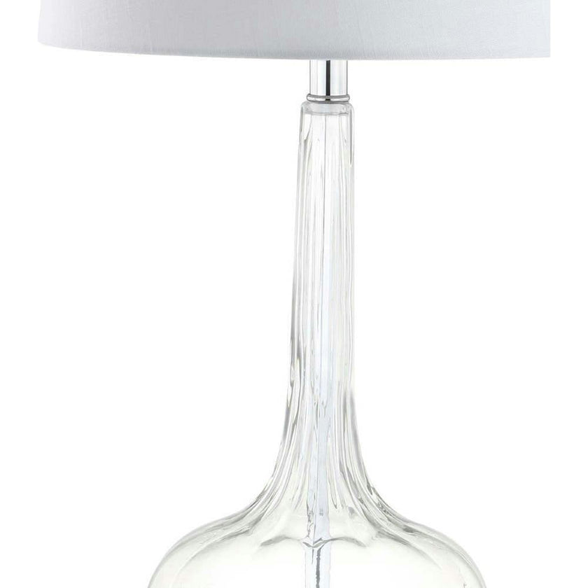 Bette 28.5" Glass Teardrop LED Table Lamp Set 2