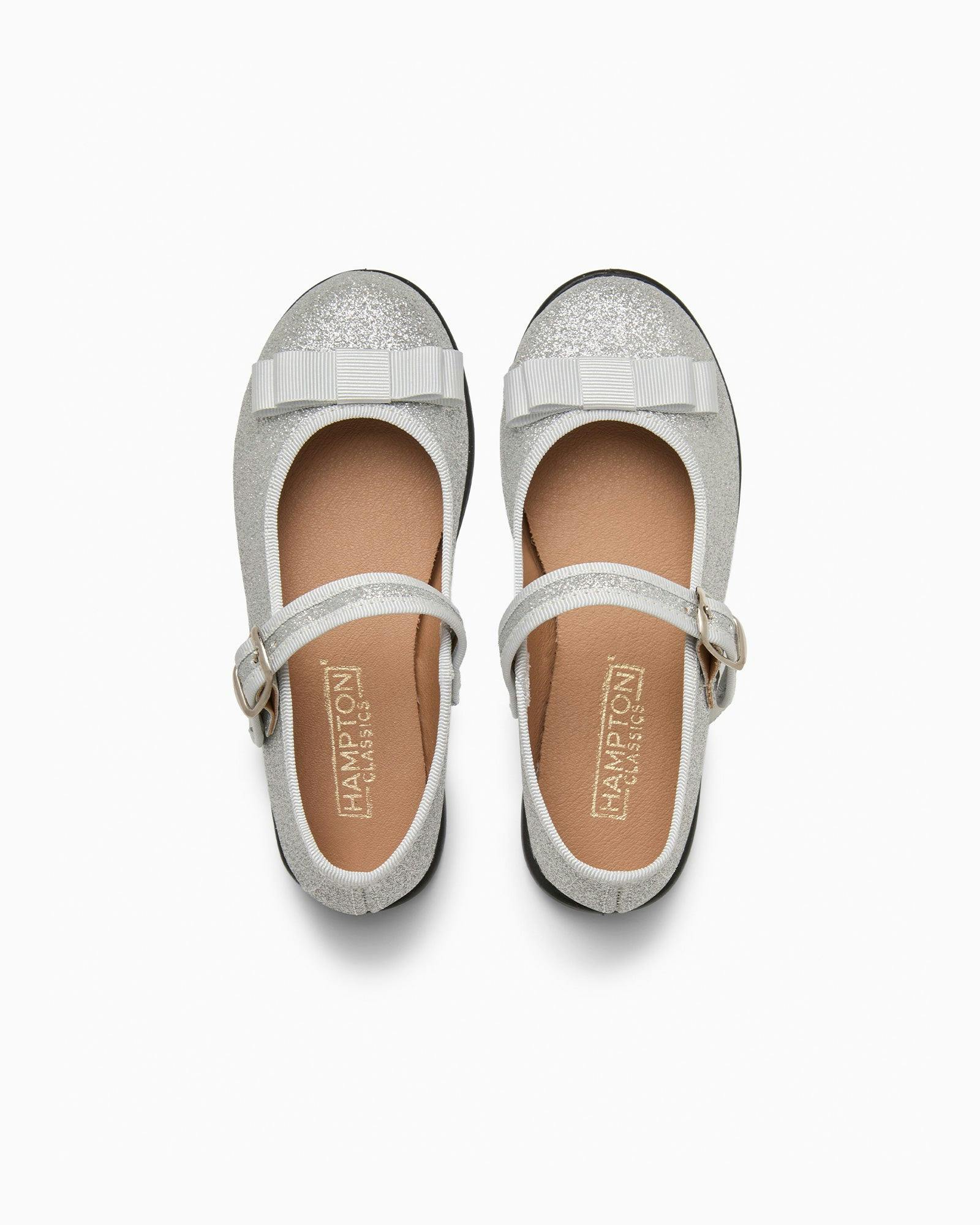 Hampton Classics Lana Sparkle Party Shoes in Silver