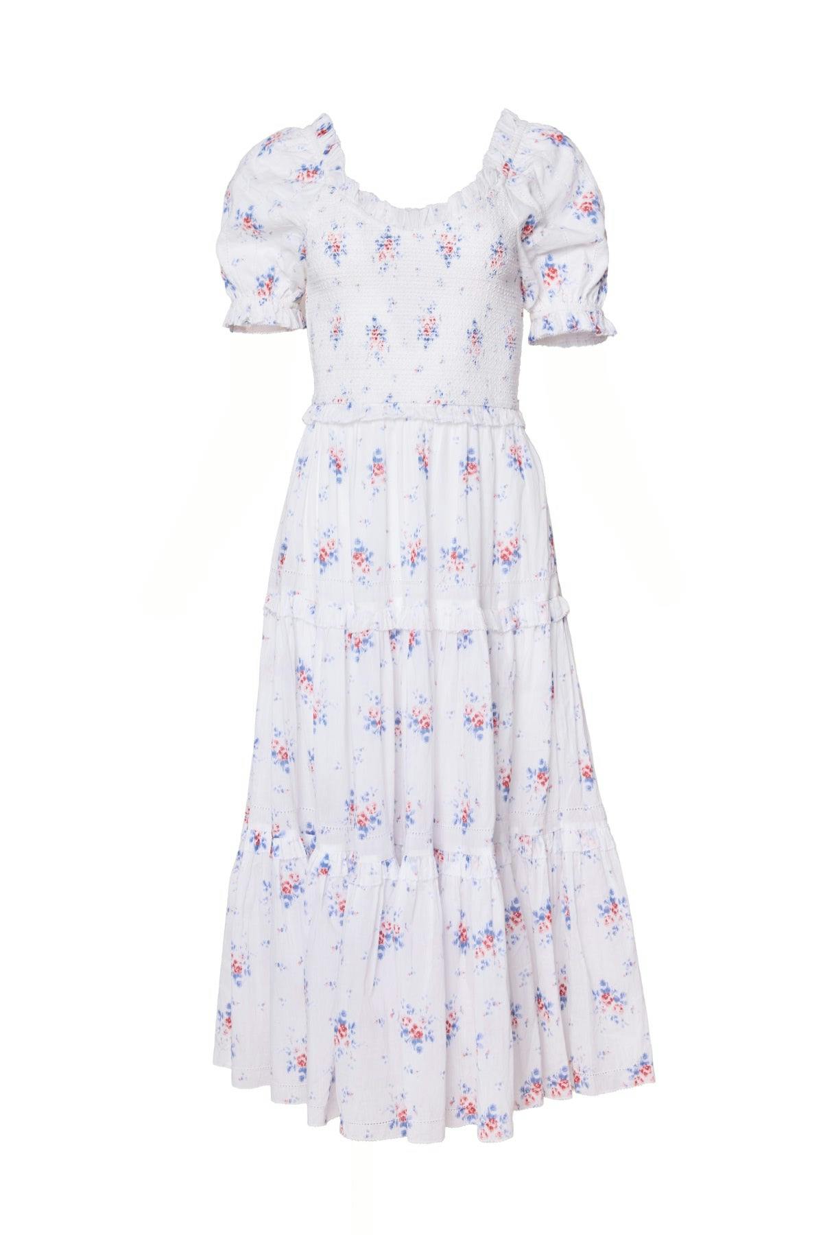 Emily Dress in Heritage Soft Ditsy Floral