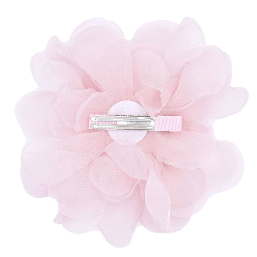 Pearl Ribbon Flower Hairclip