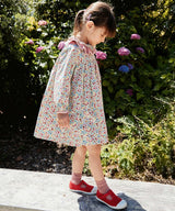 Sassy Dress, Burgundy Coneflower Floral
