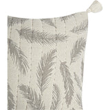 Jacquard Pillow Grey Feather