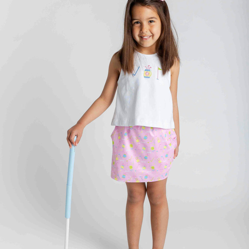 Top And Skort Set With Golf