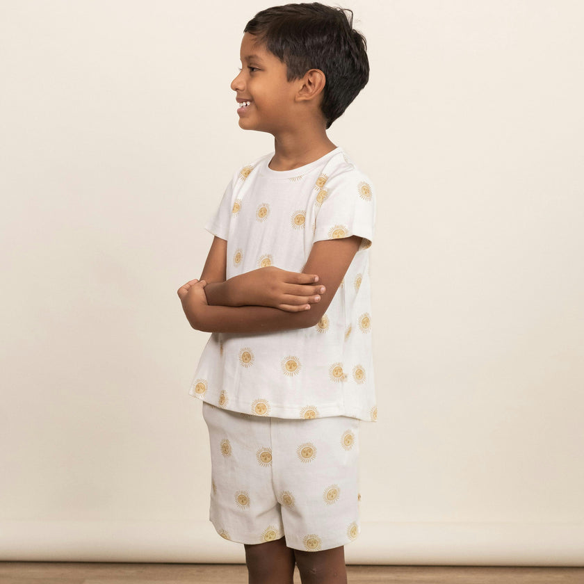 Organic Tee & Shorts Set