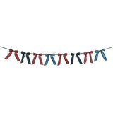 Plaid Bow Bell Garland