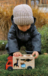 Shape Sorting Safari Truck