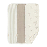 Avery Bunny Organic Cotton Burp Cloth (Set of 3)