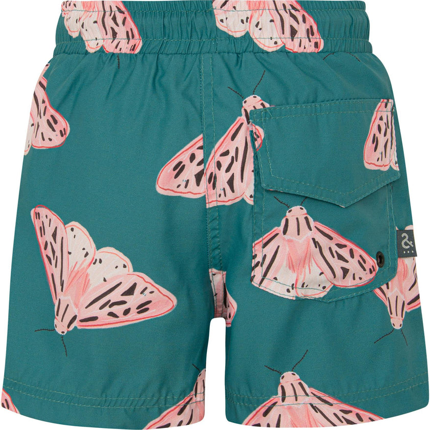 PINK POLILLA VERDE - SWIMSHORTS